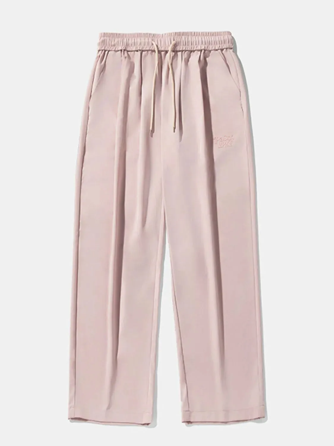 Men's Plus Size Drawstring Wide Leg Pants