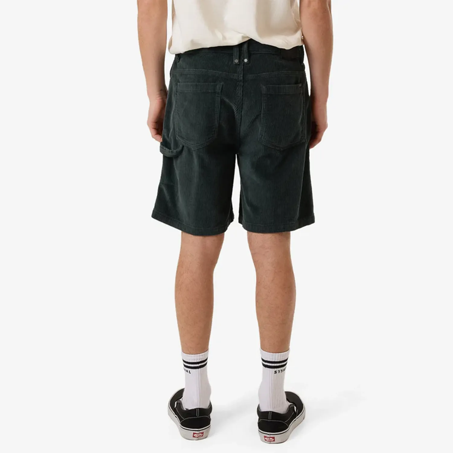 Men's Slacker Cord Short - Dark Jade
