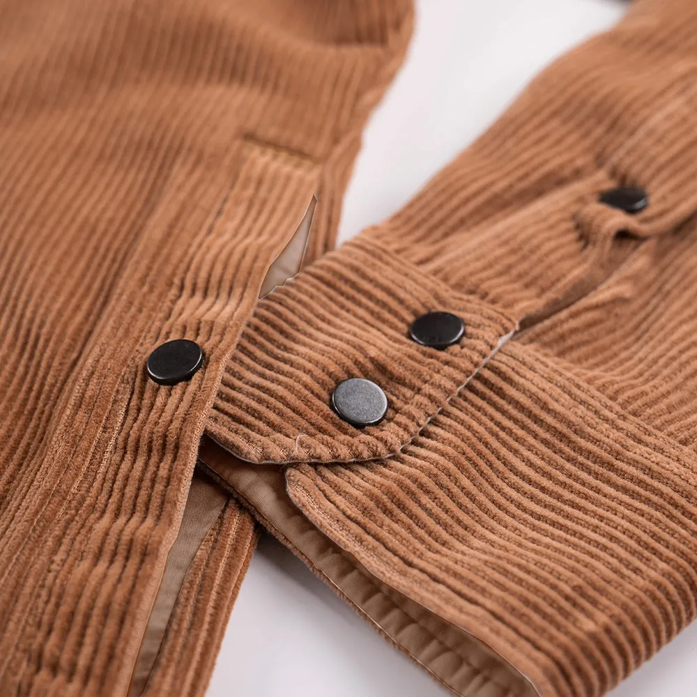 Mens Vega Jumbo Cord Overshirt