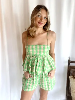MIA PLAID TOP