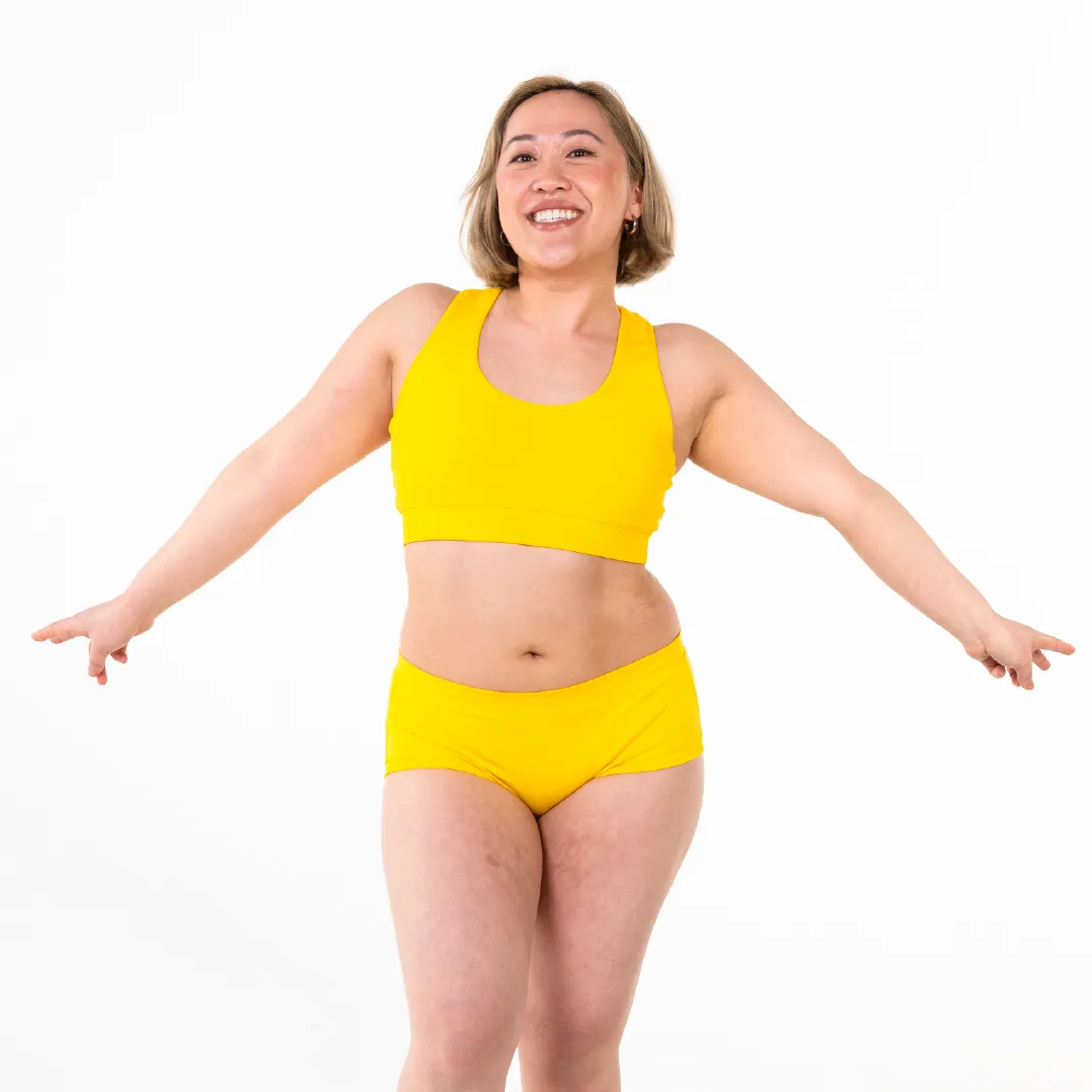 Mid Rise Briefs - Marigold