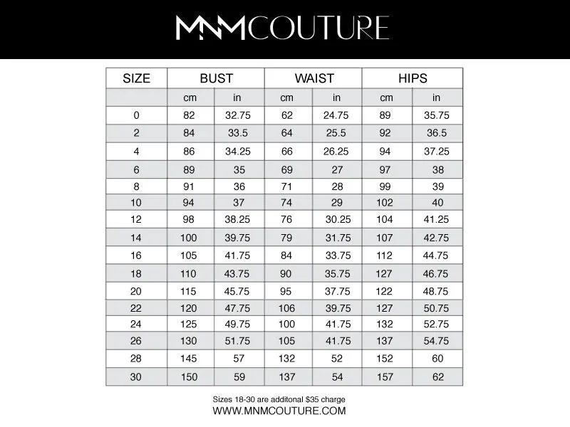 MNM COUTURE K3650