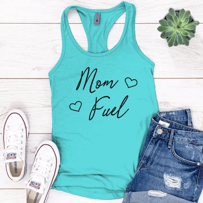 Mom Fuel Heart Tank Top