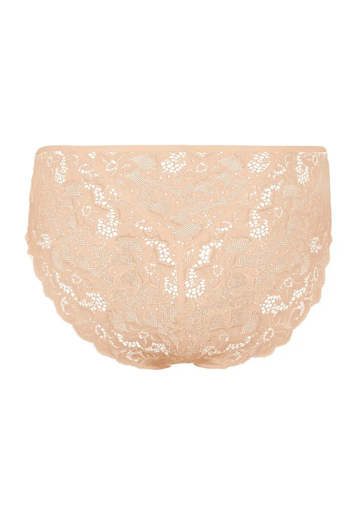 Moments - Lace Back Midi Briefs