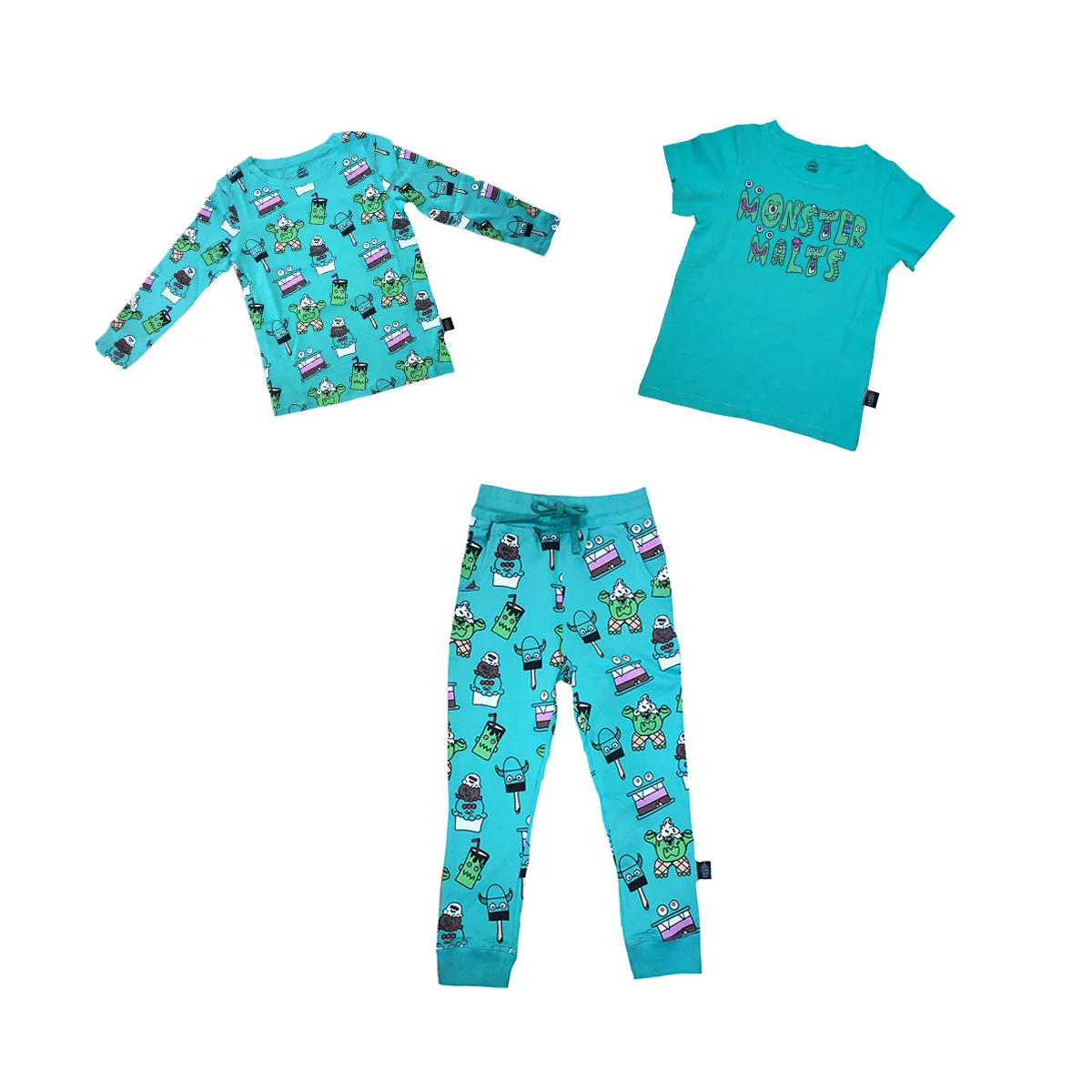 Monster Malt Joggers in Teal
