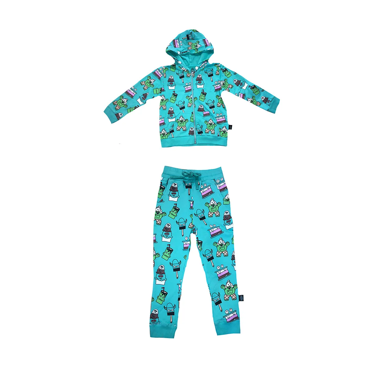 Monster Malt Joggers in Teal