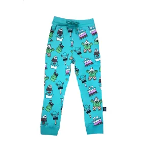 Monster Malt Joggers in Teal