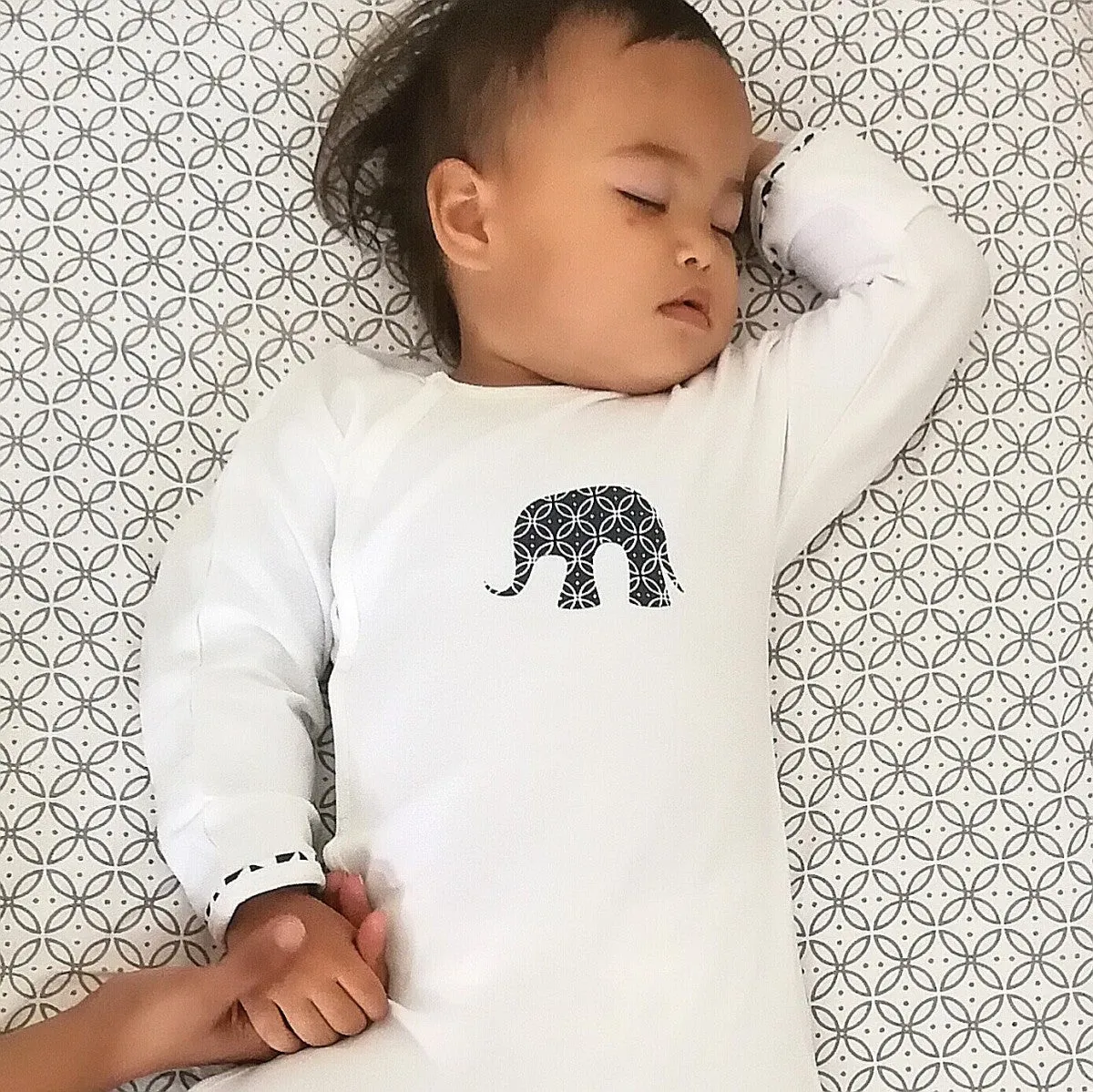 MORTIMER STORY TIME ROMPER-WHITE/NAVY