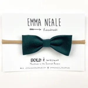 Moss Ruby Bow Headband