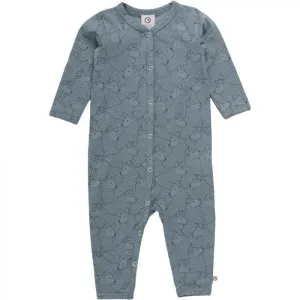 Müsli Wolf Printed Long Sleeve Baby Romper