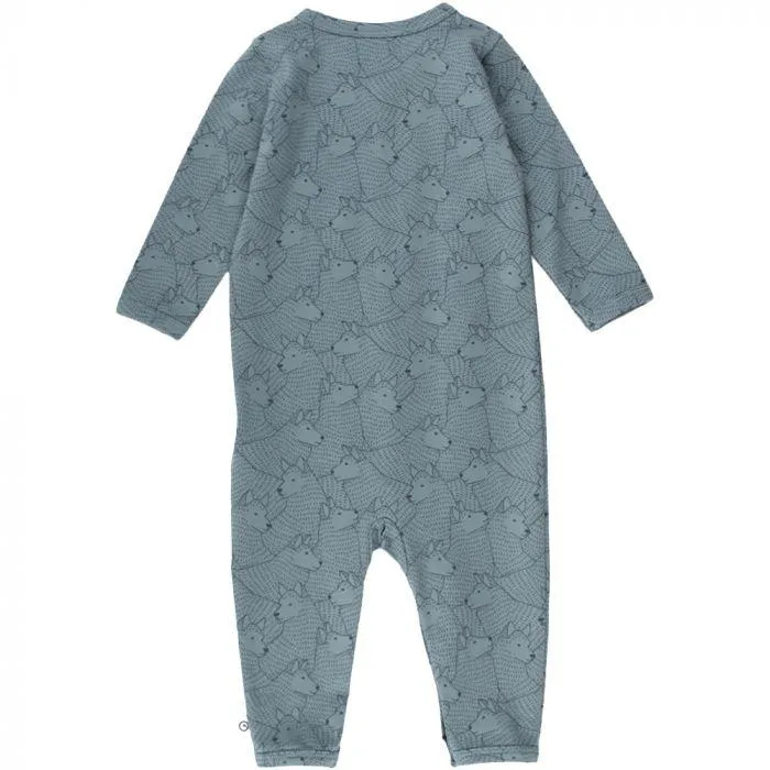 Müsli Wolf Printed Long Sleeve Baby Romper