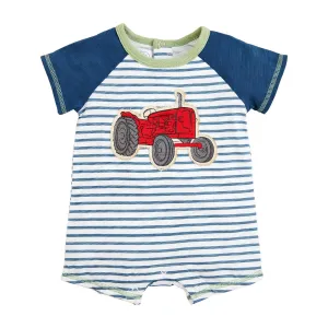 Mud Pie Tractor Shortall