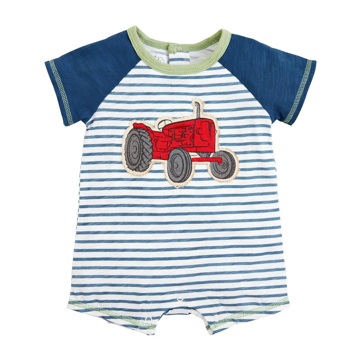 Mud Pie Tractor Shortall