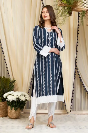 Mulmul Cotton Gianna Kurta