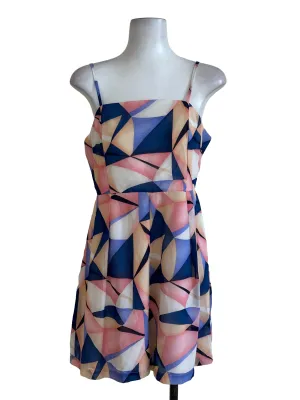 Multi Colour Abstract Pattern Rompers