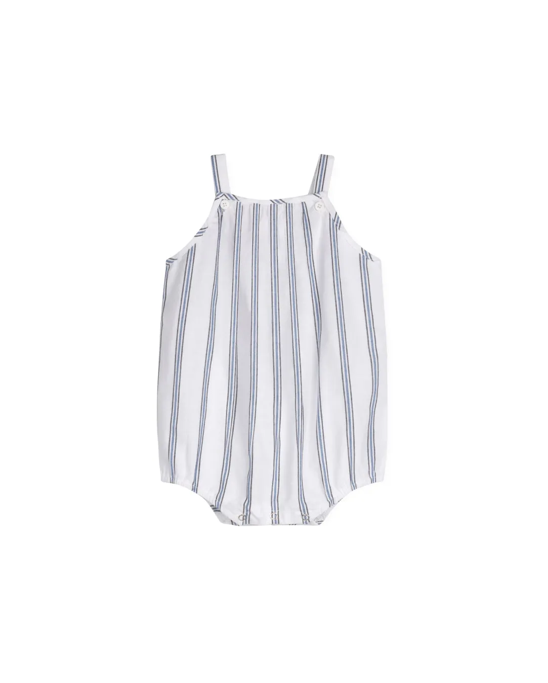 Multi Stripe Linen Romper