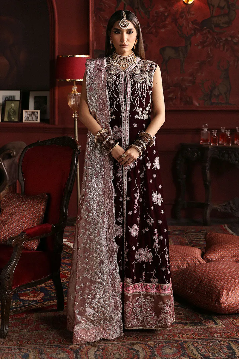 MUSHQ | NILOUFER UNSTITCHED VELVET EDIT | GOLNAR
