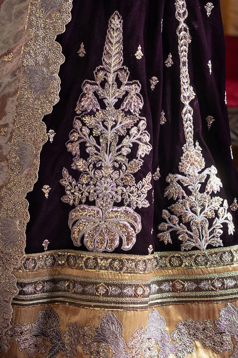 MUSHQ | NILOUFER UNSTITCHED VELVET EDIT | SHIRIN