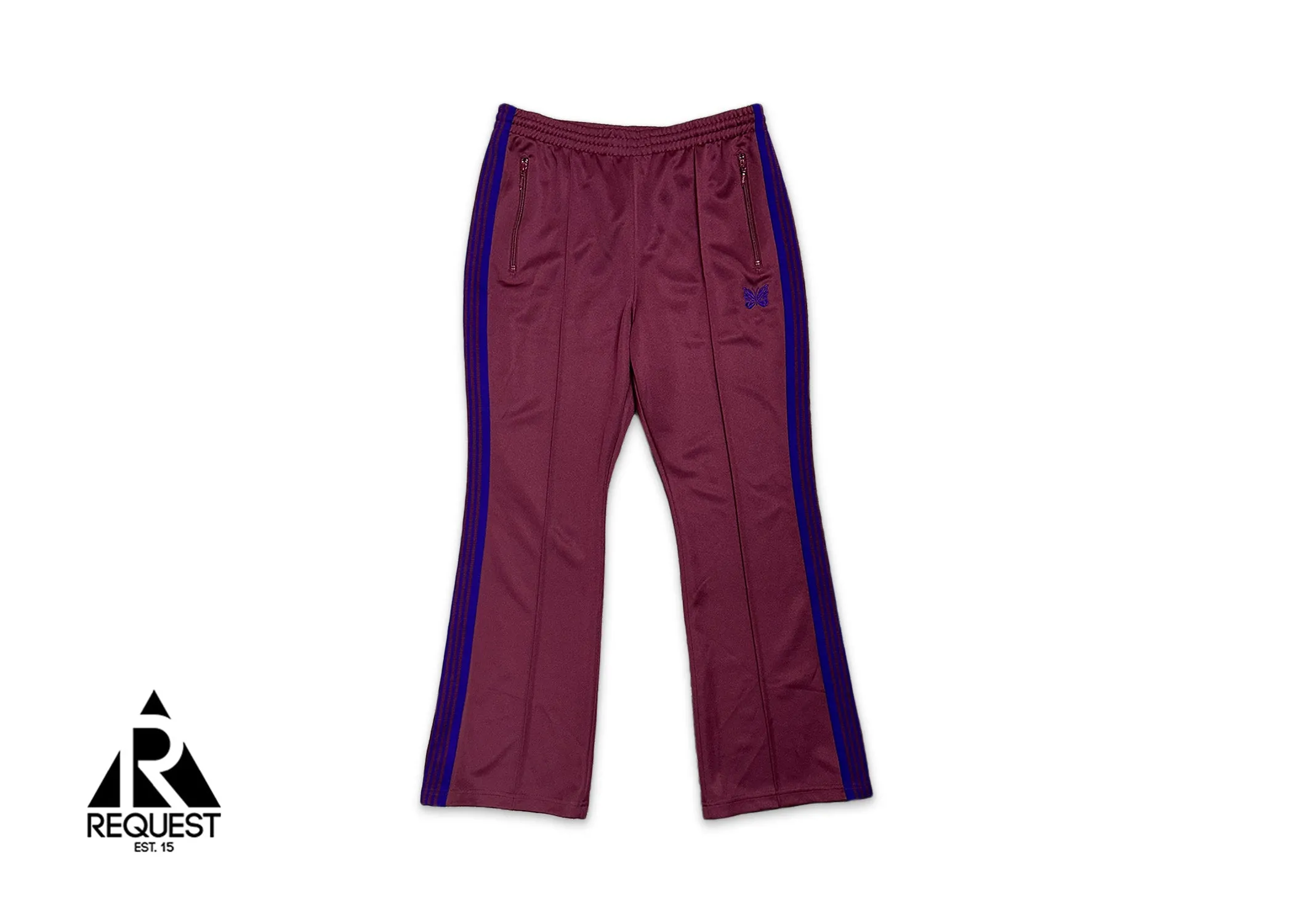 Narrow Track Pant Polly Smooth “Maroon Purple"