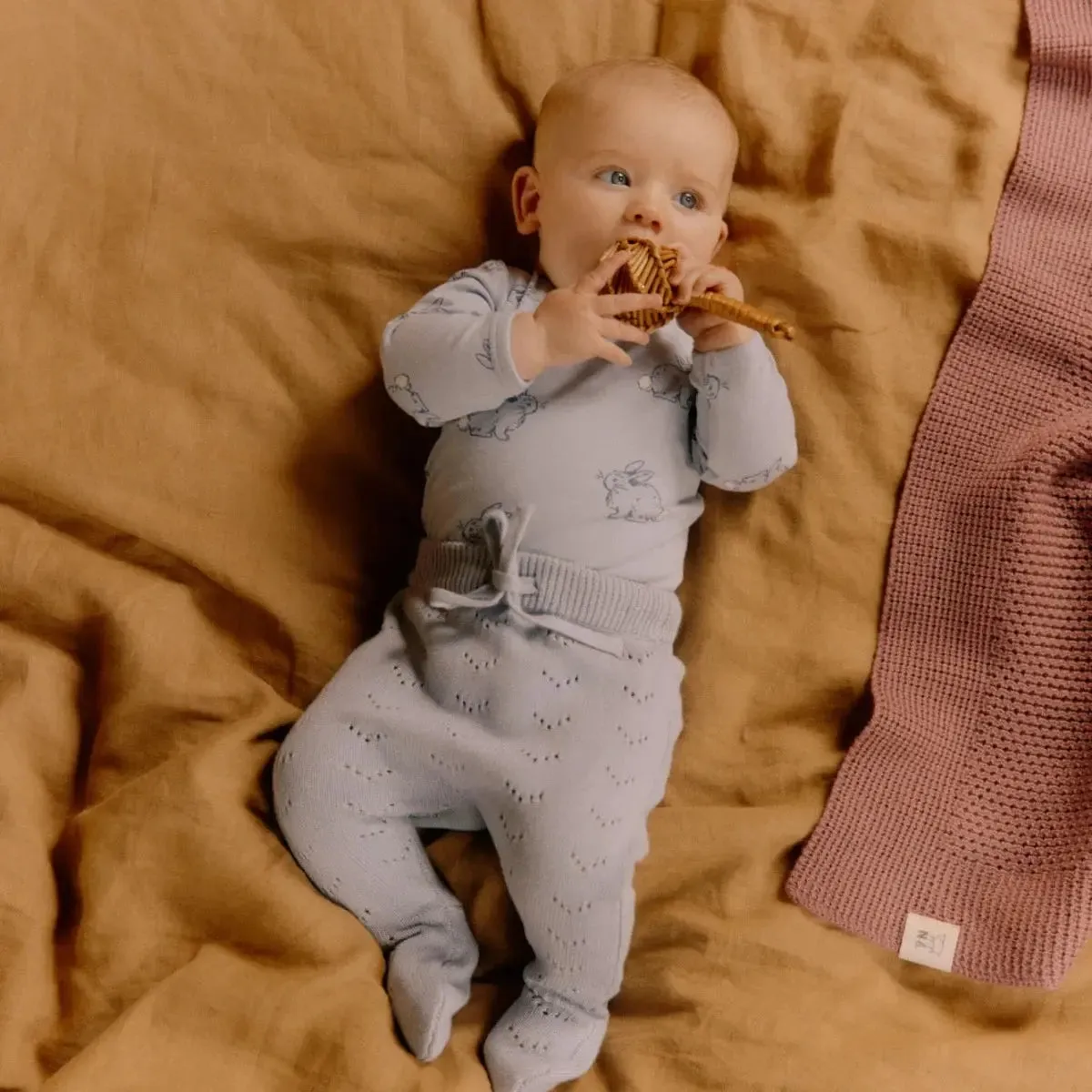 Nature Baby | Cotton Knit Rompers