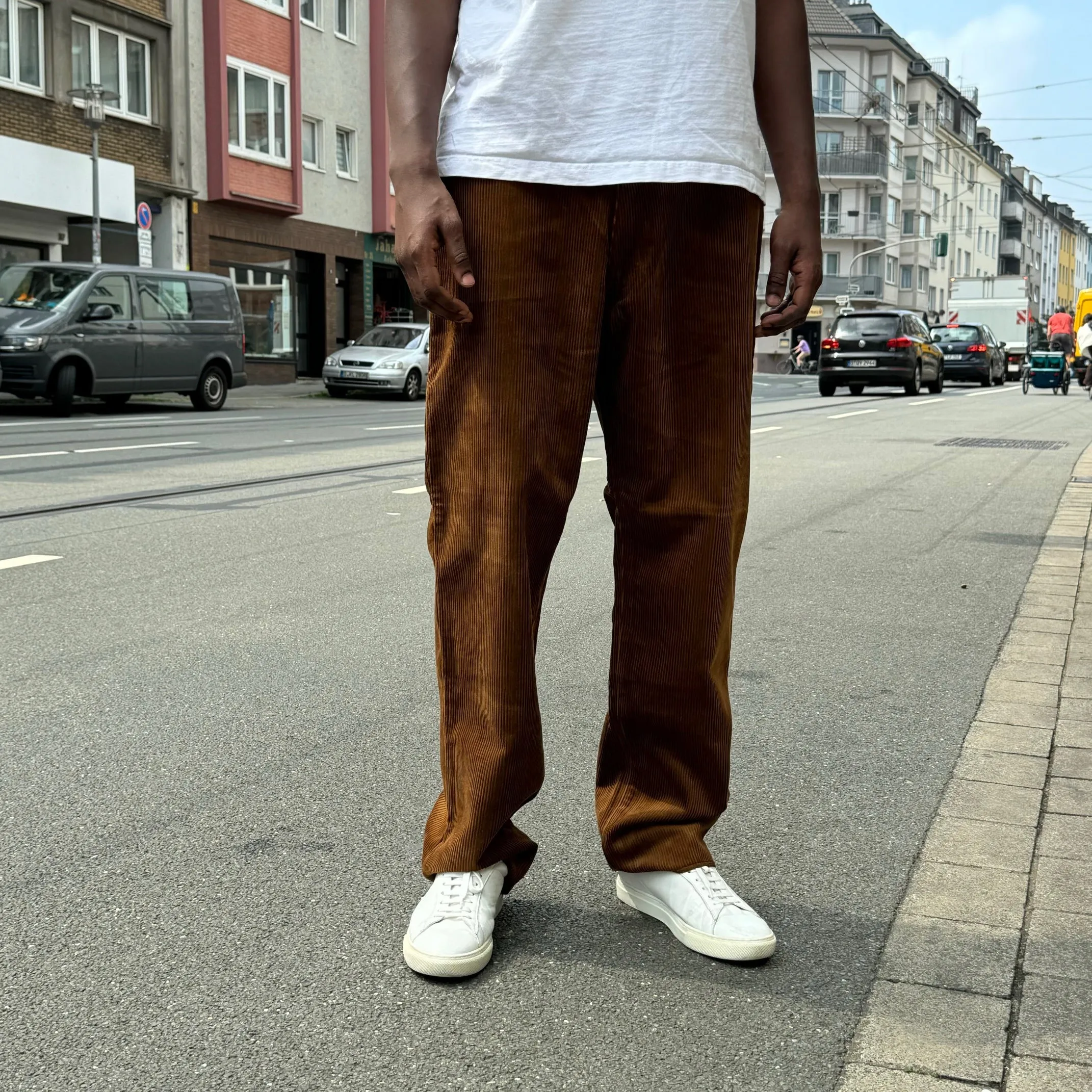 neat | corduroy pants brown