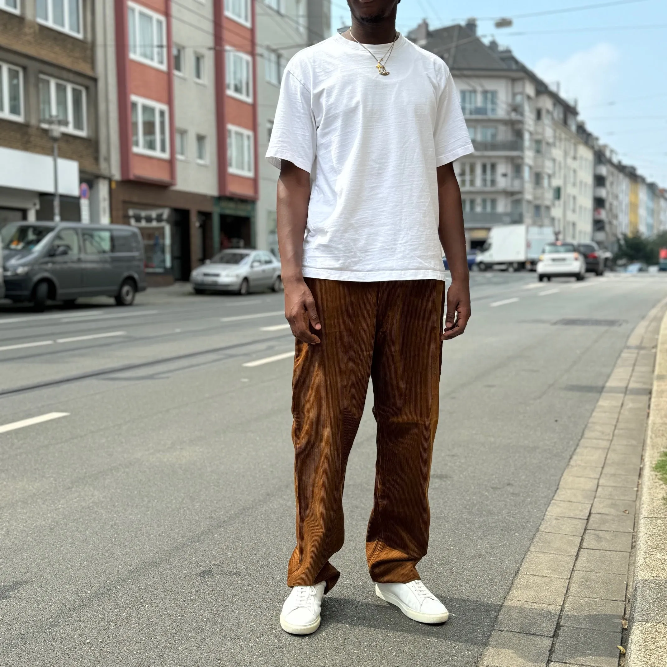 neat | corduroy pants brown