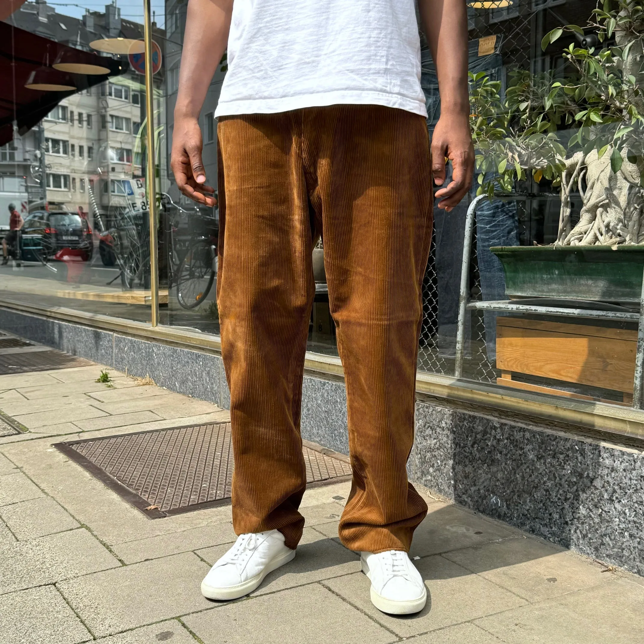 neat | corduroy pants brown