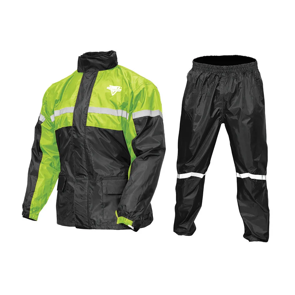 NELSON-RIGG STORMRIDER 2PC RAINSUIT – BLACK/HI-VIS YELLOW