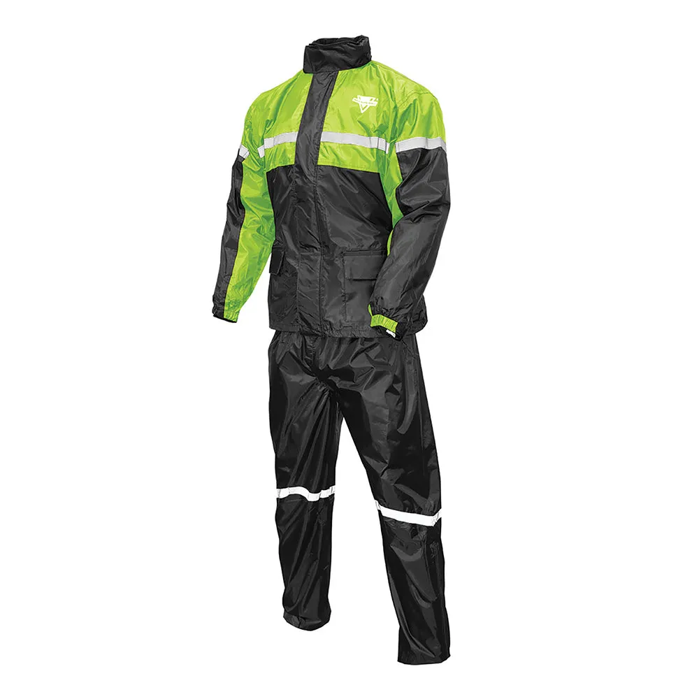 NELSON-RIGG STORMRIDER 2PC RAINSUIT – BLACK/HI-VIS YELLOW