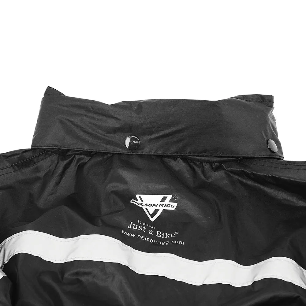 NELSON-RIGG STORMRIDER 2PC RAINSUIT – BLACK/HI-VIS YELLOW