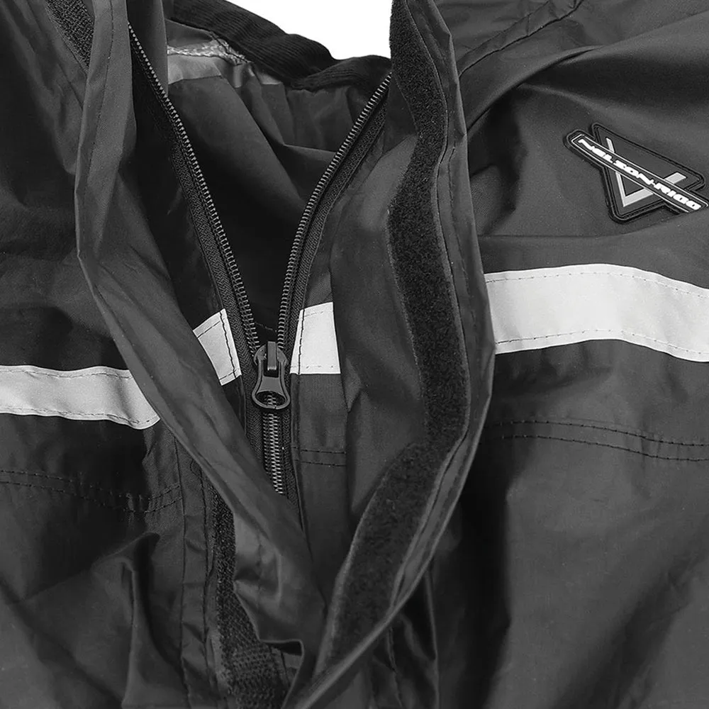 NELSON-RIGG STORMRIDER 2PC RAINSUIT – BLACK/HI-VIS YELLOW