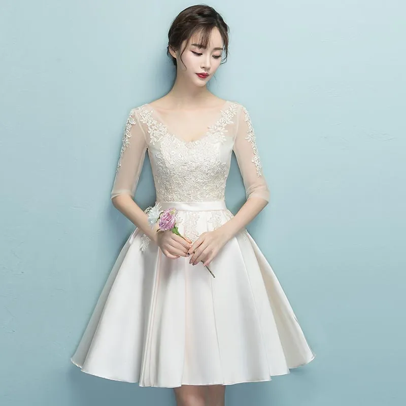 New design A-line short dress