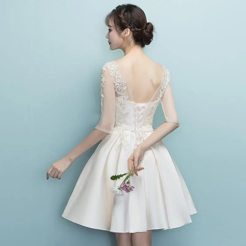New design A-line short dress