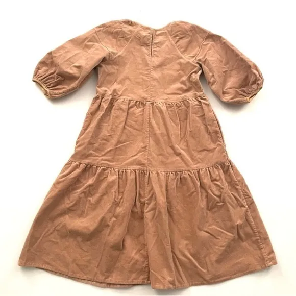 New Everlane The Tiered Corduroy Dress Size XXS