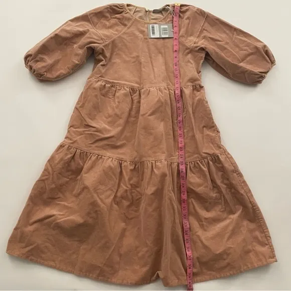 New Everlane The Tiered Corduroy Dress Size XXS