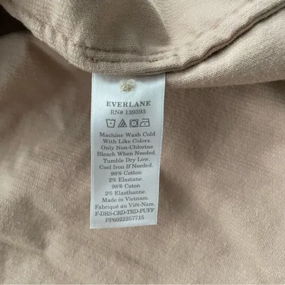 New Everlane The Tiered Corduroy Dress Size XXS