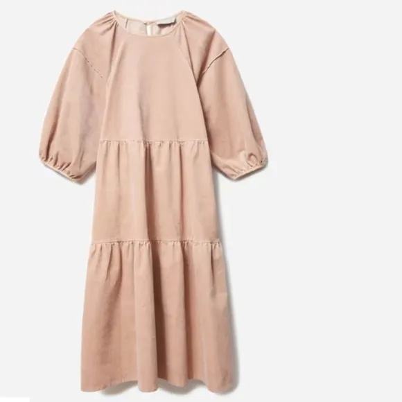 New Everlane The Tiered Corduroy Dress Size XXS