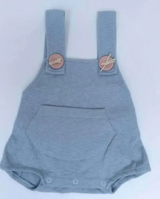 Newborn Baby Suspender Strap Romper