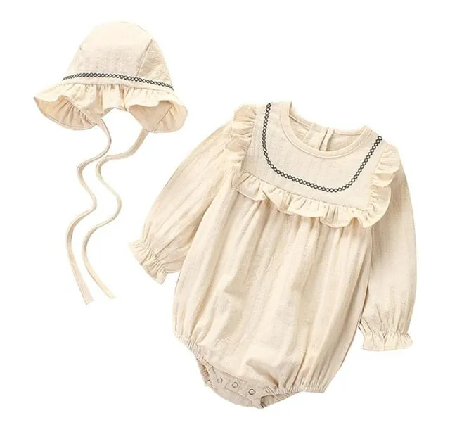 Newborn Baby Suspender Strap Romper