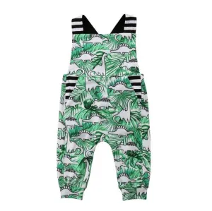 Newborn Boys Dinosaur Romper Clothes