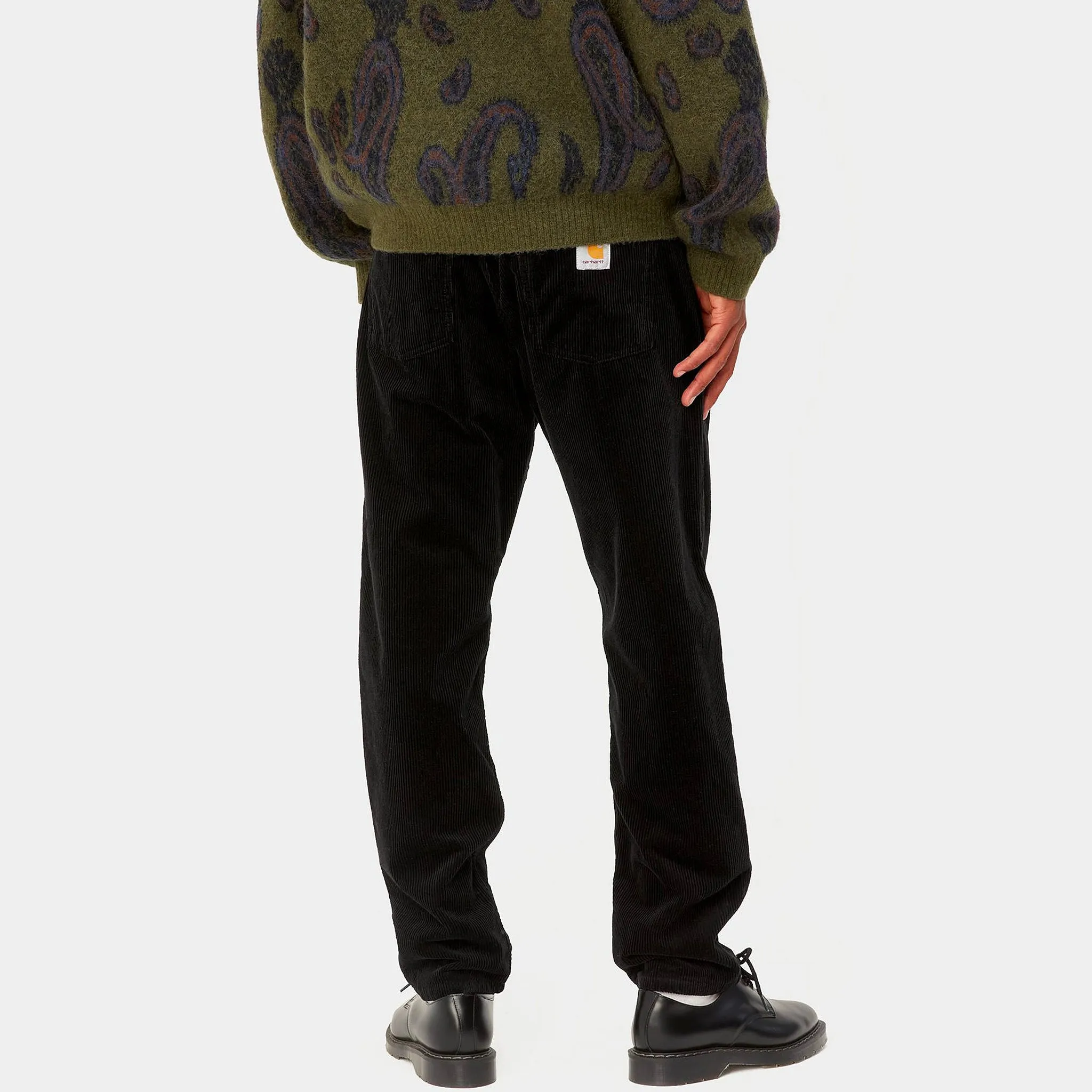 Newel Corduroy Pant (Black Rinsed)
