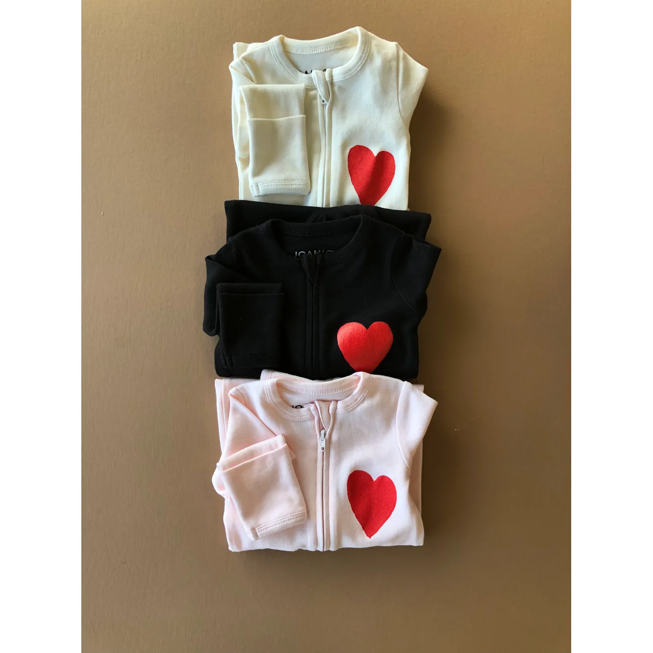 Nighty-Red Heart | Creme