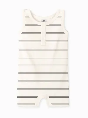 Nile Romper - Bay Stripe Print