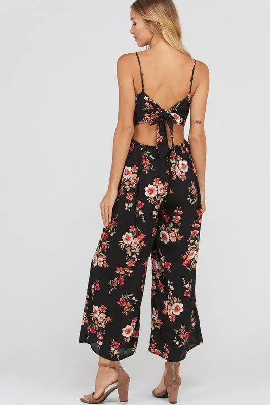 NINA FLORAL PRINTED JUMPSUIT