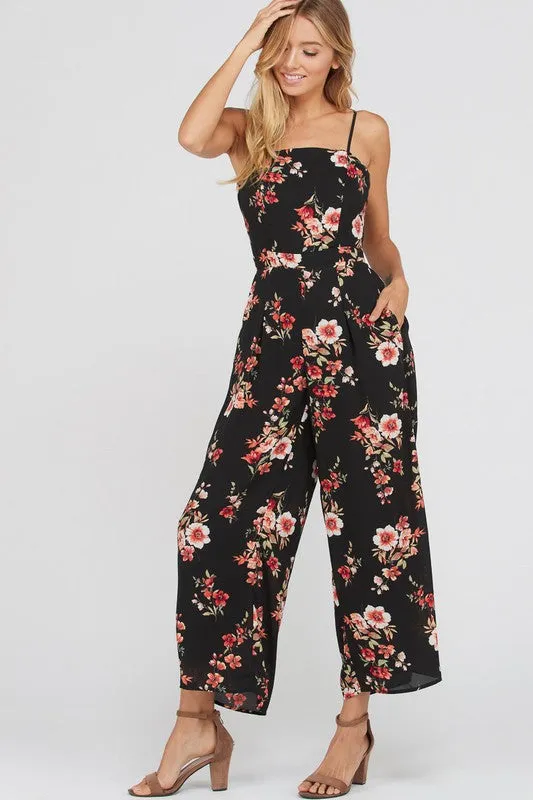 NINA FLORAL PRINTED JUMPSUIT
