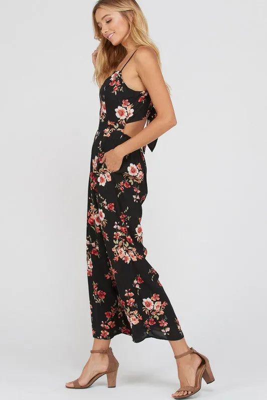 NINA FLORAL PRINTED JUMPSUIT
