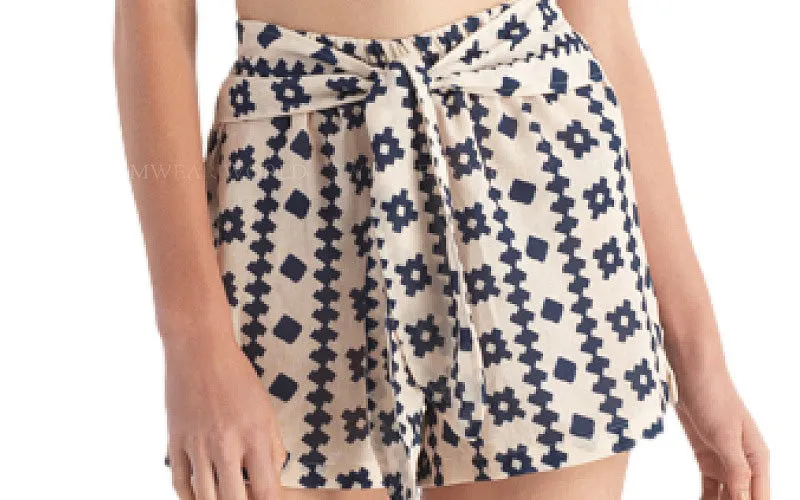 Nora Blueguer Crop-Gemma Blueguer Short ::RET