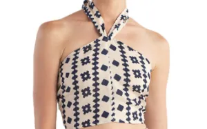 Nora Blueguer Crop-Gemma Blueguer Short ::RET