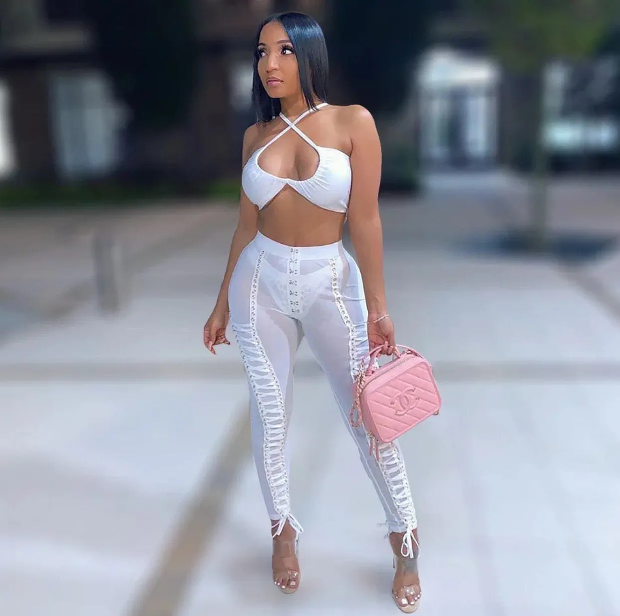 Not Your Girl Lace Pants- Finale Sale