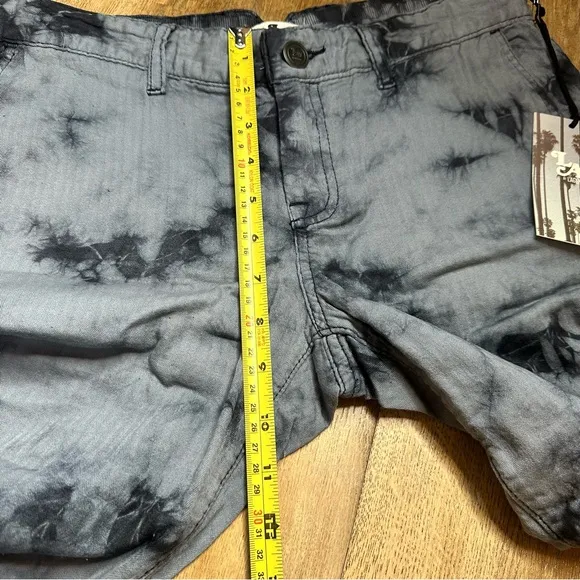 NWT L'agence La'T Grey Tie Dye Boyfriend Pants Size 25